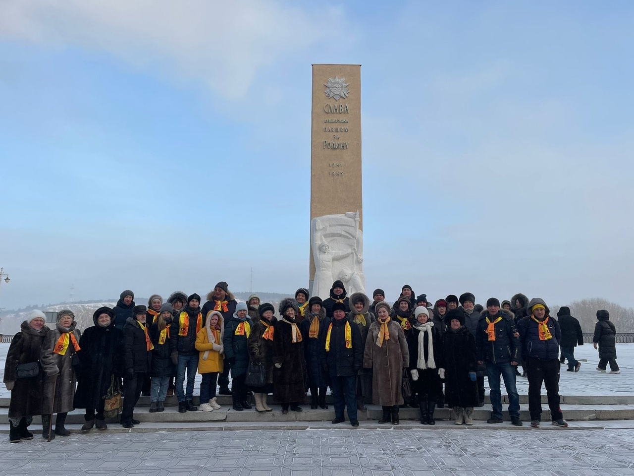 Кемеровские добровольцы почтили память погибших на фронтах Великой Отечественной войны